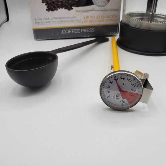 NIB CAFFEINE SPREE INCREDIBREW COFFEE PRESS - Picture 4 of 9